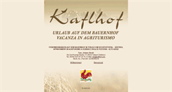 Desktop Screenshot of kaflhof.com